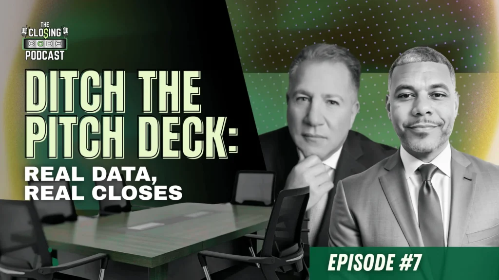 Digital Marketers, Still Using Old Sales Techniques? Tune in to The Closing Code